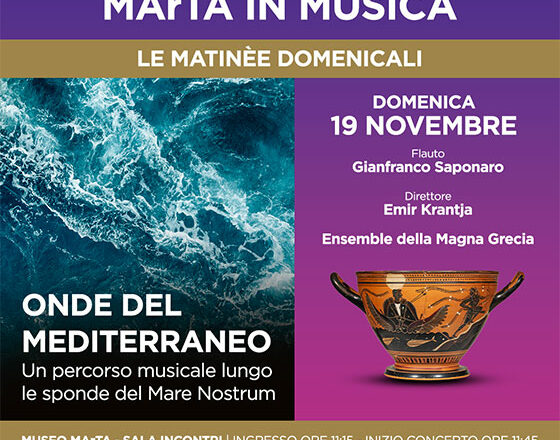 Viaggio nel Mediterraneo tra la musica dei suoi popoli e le fatiche di Eracle , torna la rassegna “MArTA in MUSICA”