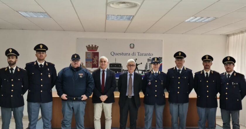 Assegnati alla Questura di Taranto i nuovi Vice Ispettori
