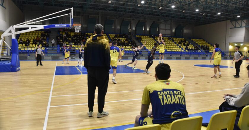 Santa Rita Basket Taranto, reduce da cinque vittorie nelle ultime sei gare giocate, prepara la difficile trasferta di Galatina