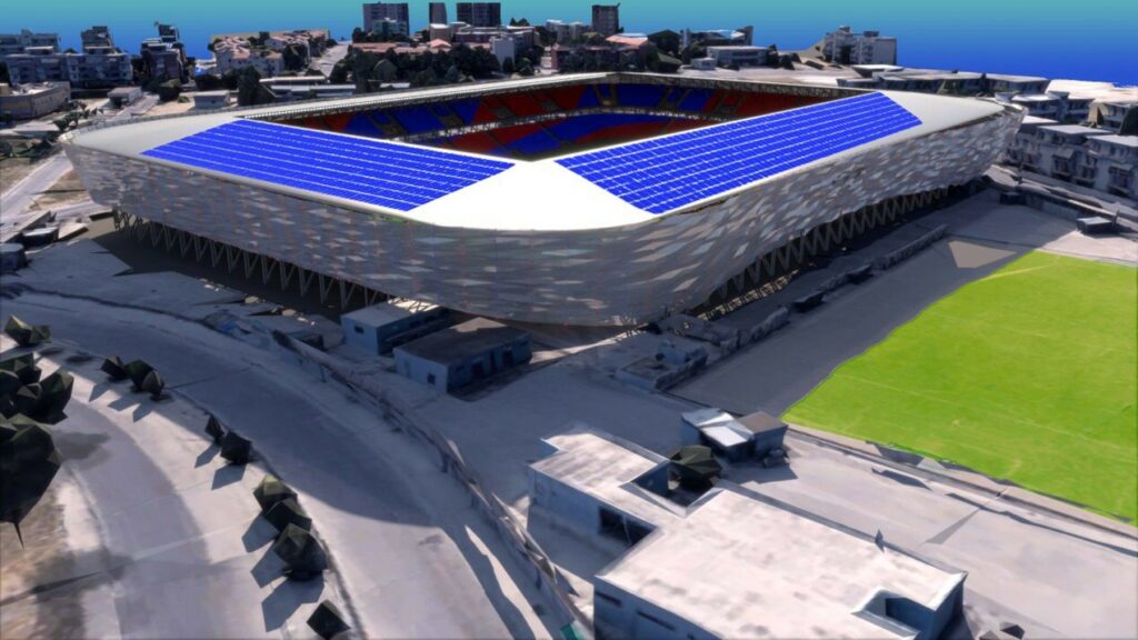 Melucci: “Il nuovo Iacovone sarà spettacolare e il Taranto potrà giocare in casa nei prossimi due anni di lavori.”